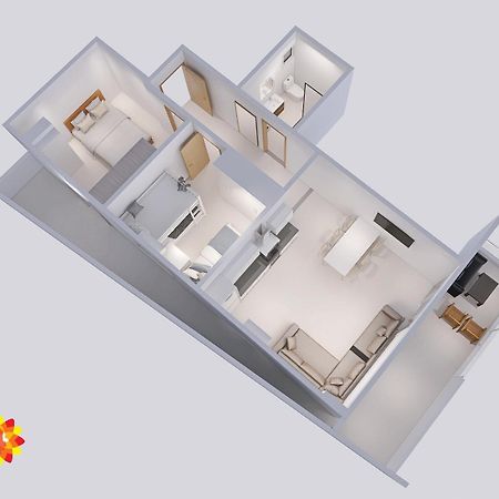 Sea And City View Apartment ซารานเดอ ภายนอก รูปภาพ