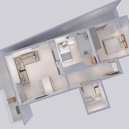 Sea And City View Apartment ซารานเดอ ภายนอก รูปภาพ