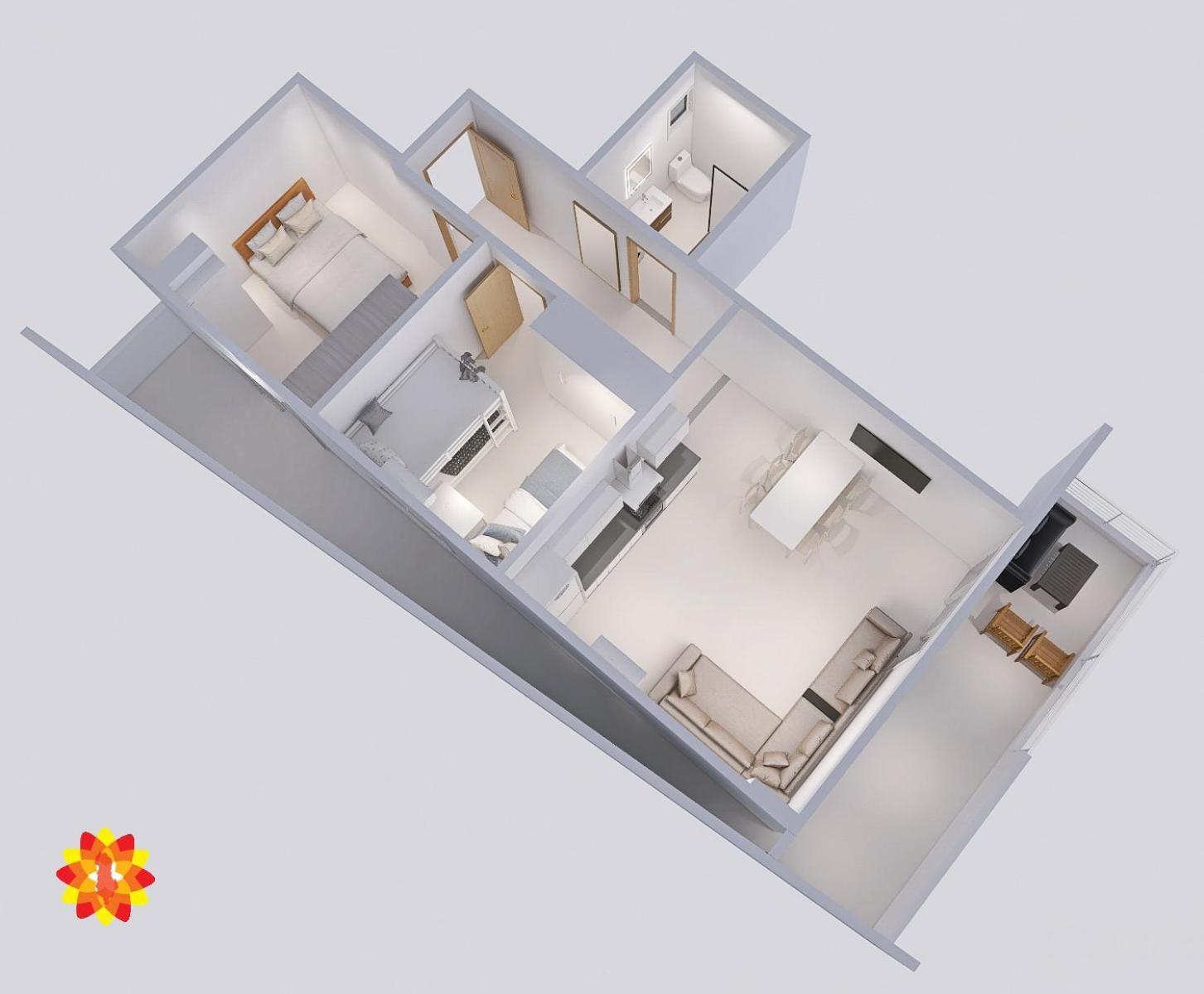 Sea And City View Apartment ซารานเดอ ภายนอก รูปภาพ